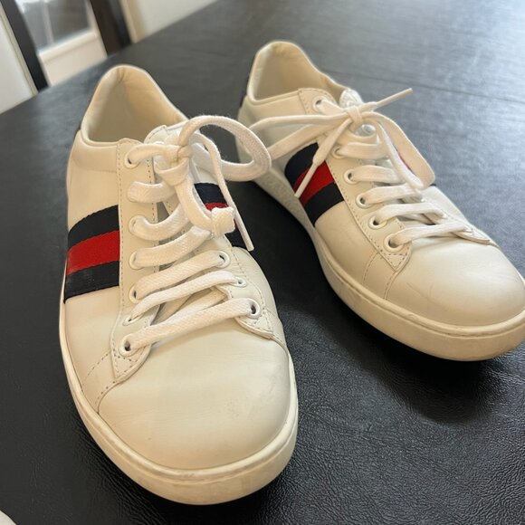 Gucci Ace Low-Top Sneakers - Picture 1 of 1